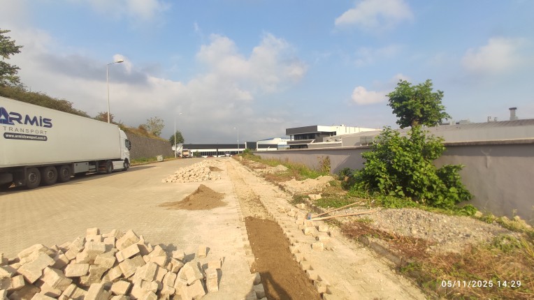 Giresun 2. OSB’de Bozulan Yollar Yenileniyor!