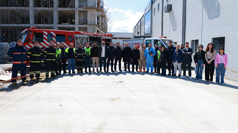 Giresun 2. OSB’de Kapsamlı Yangın Tatbikatı ve Eğitim Programı Gerçekleştirildi